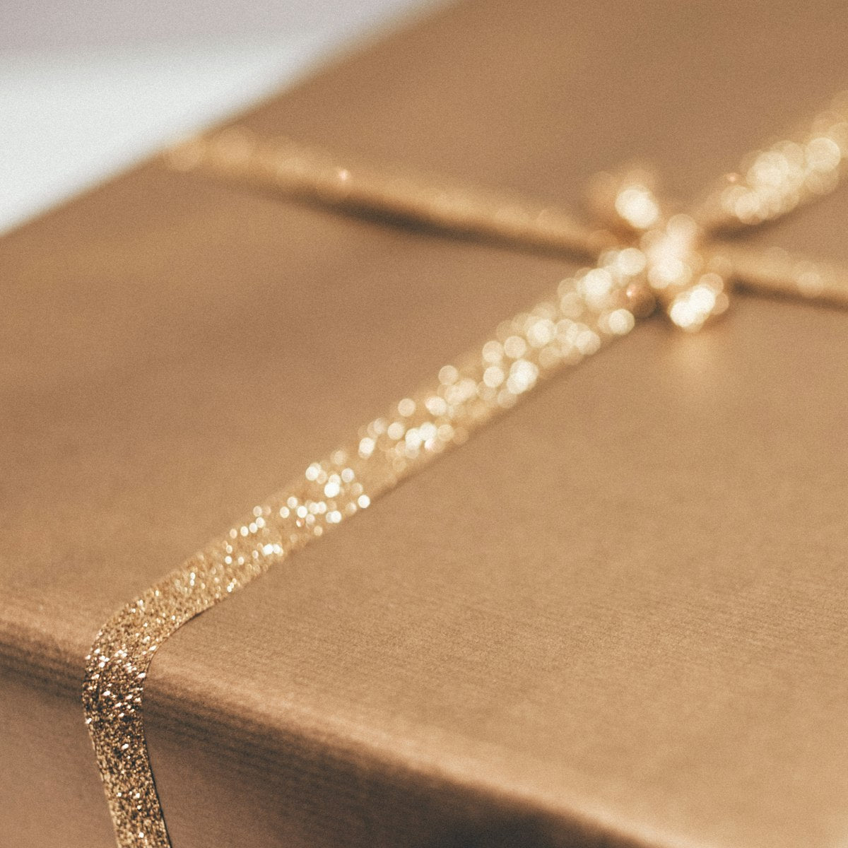 Brown kraft gift box