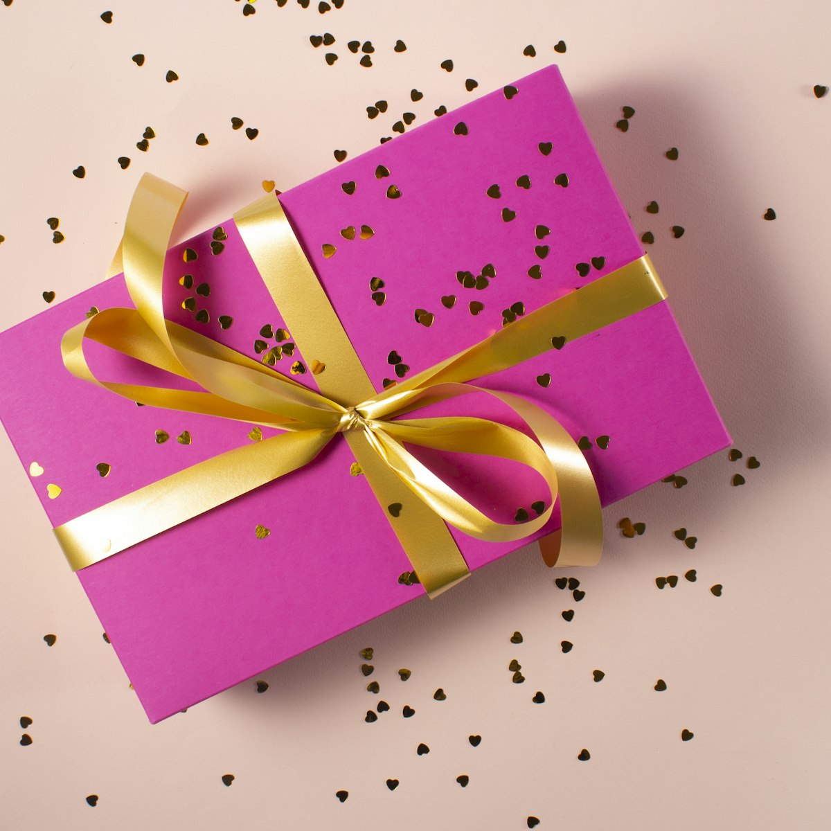 Wrapped gift box
