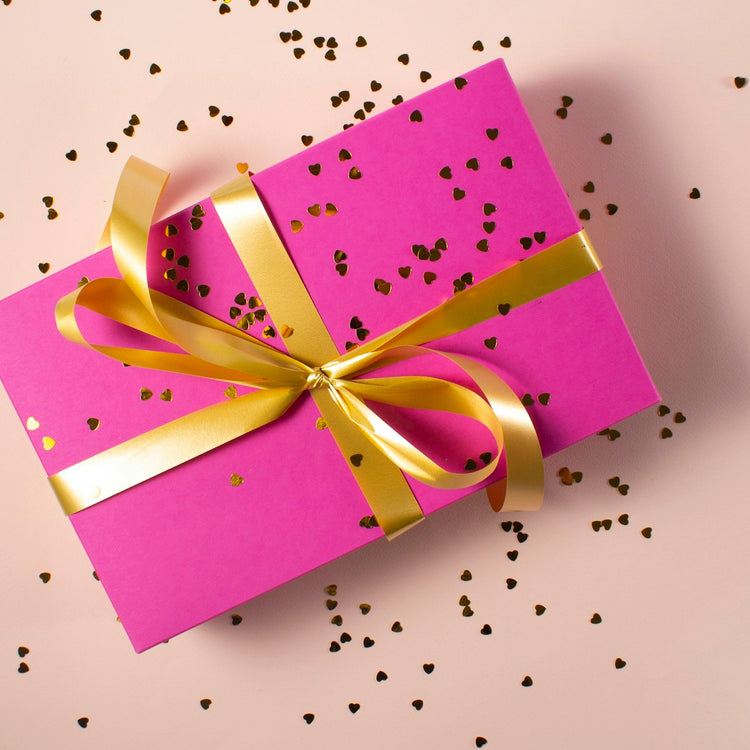 Wrapped gift box
